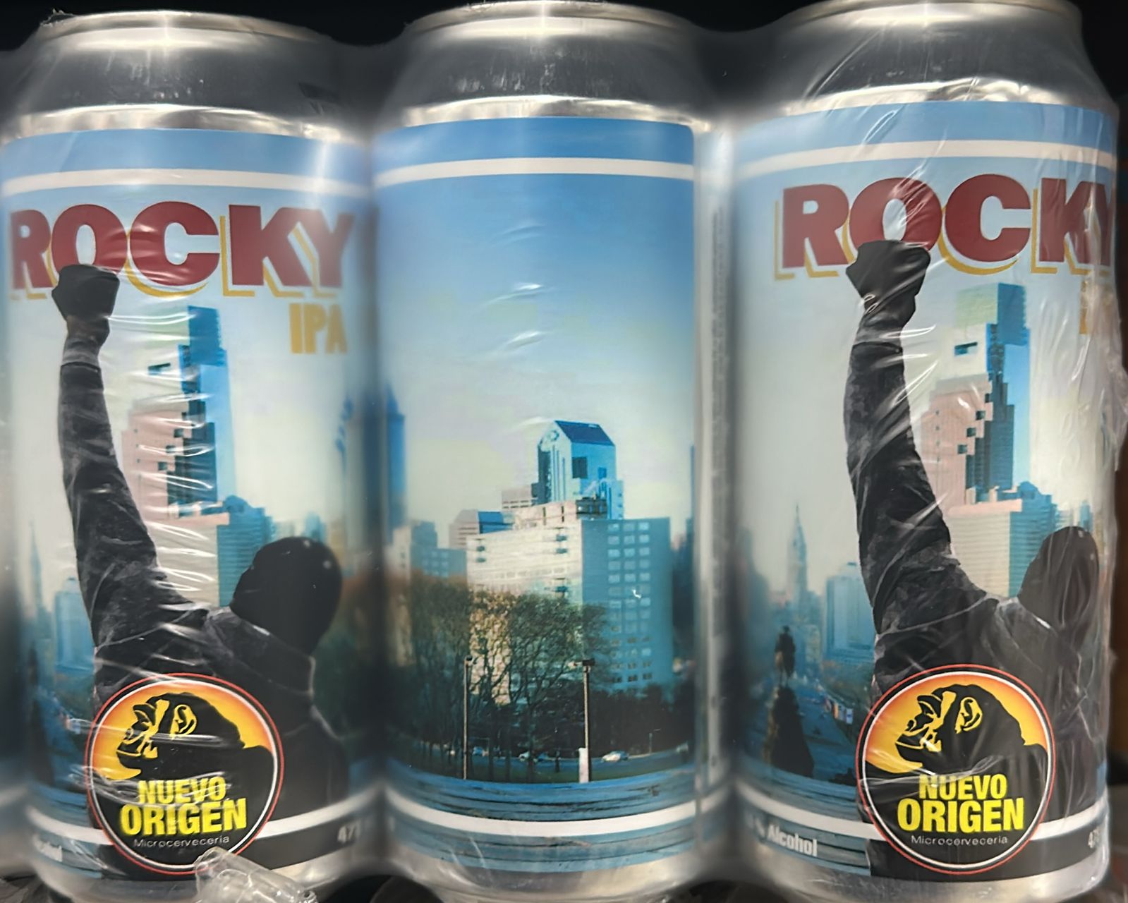 PACK ROCKY IPA NUEVO ORIGEN SIX PACK DE 473ML